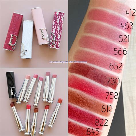 dior lip addict shine|dior addict shine swatches.